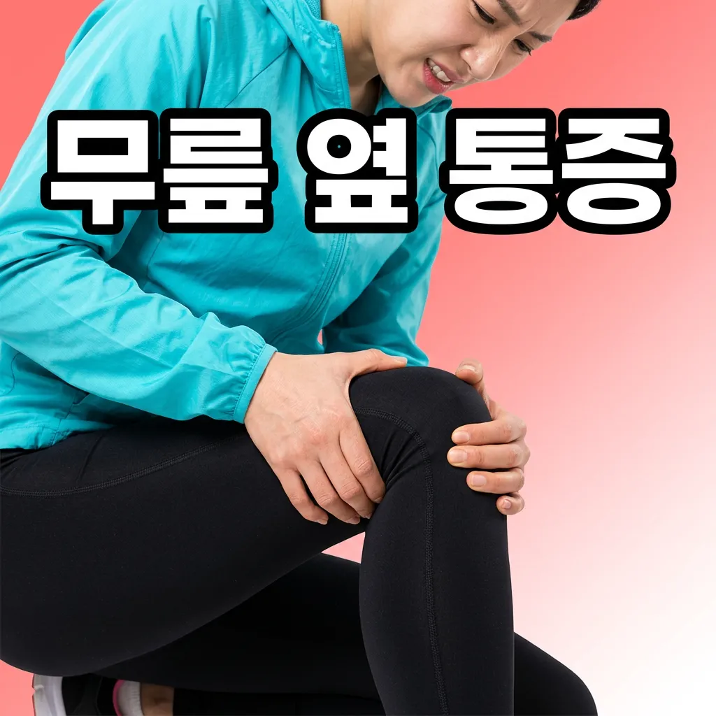 무릎 옆쪽 통증 갑자기 생겼을 때 확인할 것 5가지