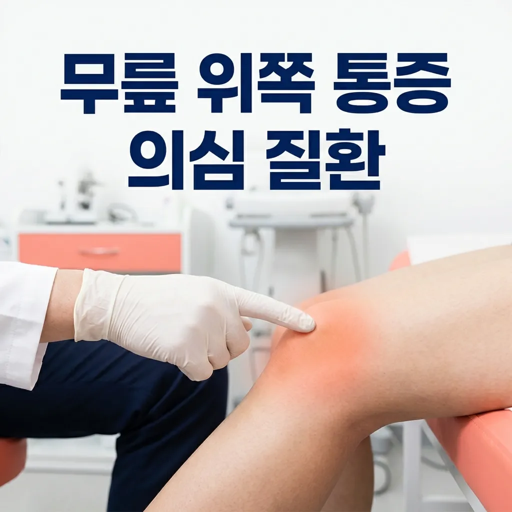 무릎 위쪽 통증 느껴질 때 의심해야 할 질환 5가지