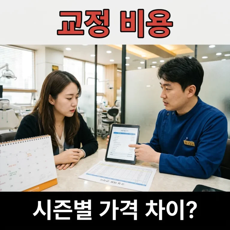 치아교정 비용 시기별 차이, 이유와 절약법 총정리