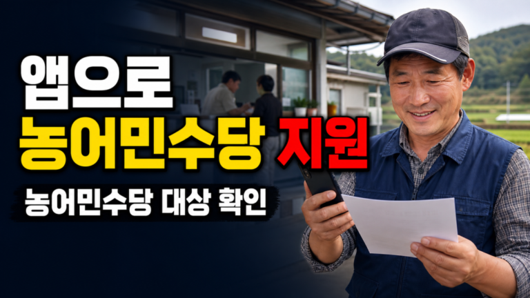 모이소 앱으로 농어민수당지원 신청 가능한 사람은 따로 있다 관련 핵심 정보를 상징적으로 보여주는 썸네일 이미지